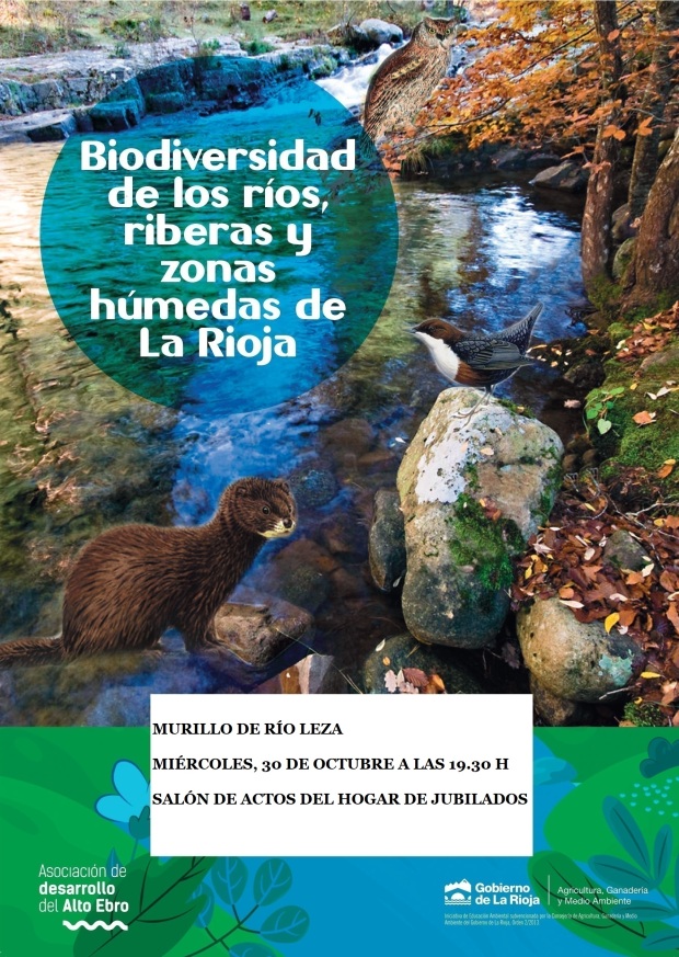 Cartel biodiversidad - Murillo de río Leza